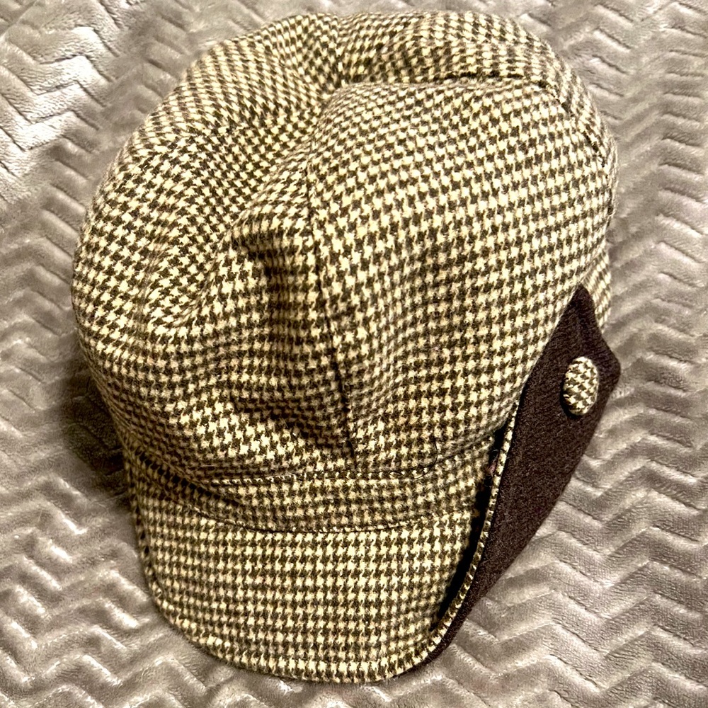 Nwot Chubby Pucks Plaid Beret